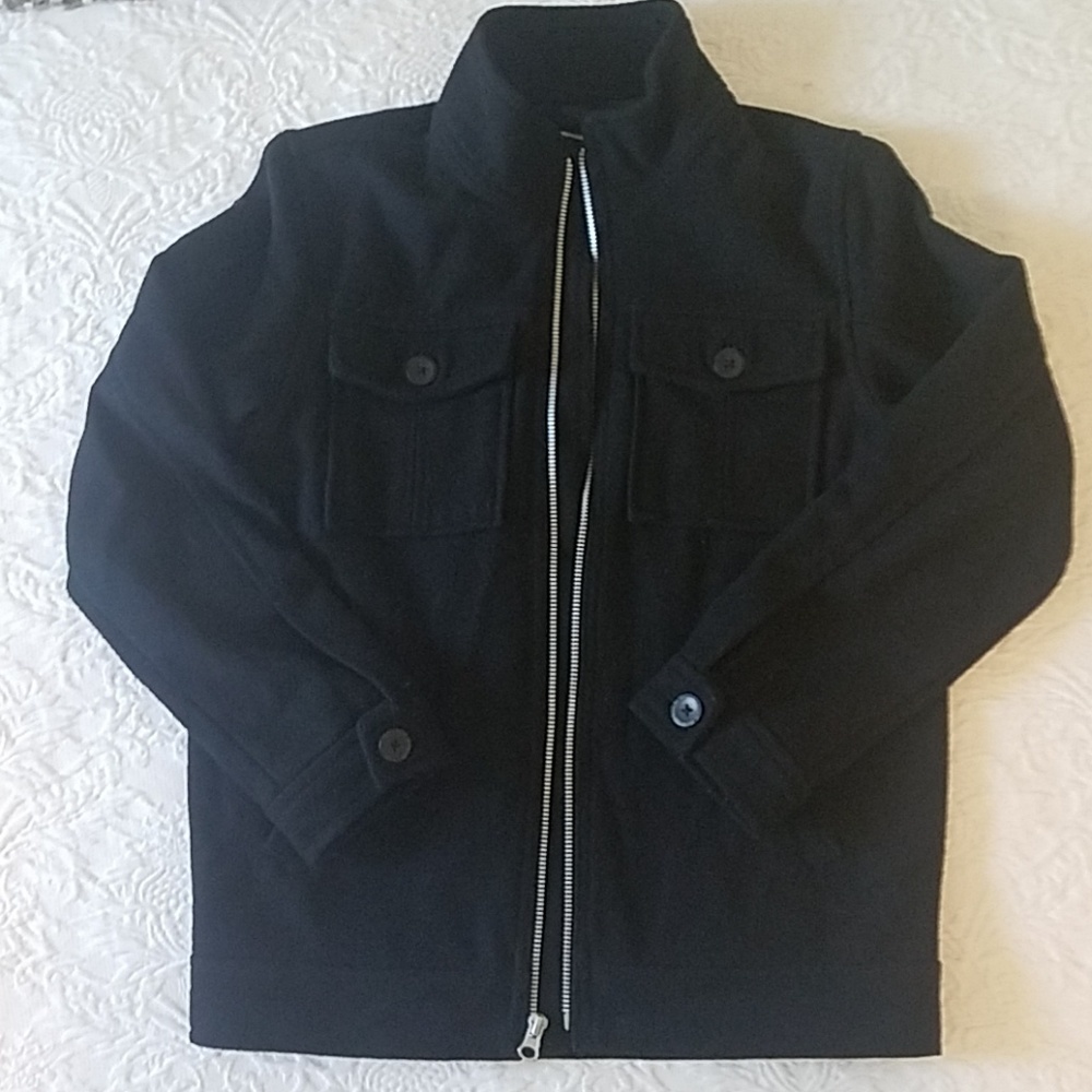 Boys Old Navy Wool Blend Jacket